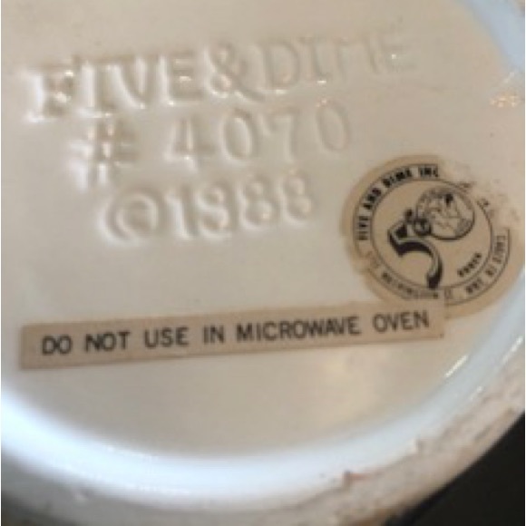 NWT vintage very rare 1988 taxi mug - Picture 4 of 4